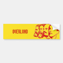 OVERLOAD bumper sticker