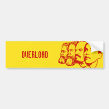 OVERLOAD bumper sticker