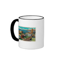 Overlooking Ocean Avenue, showing Auditorium Mug