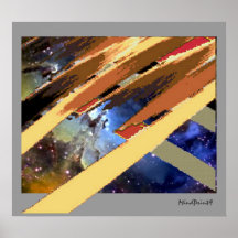 Overpass at Night Poster