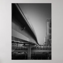 Overpass in Tokyo Print