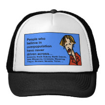 overpopulation myth mesh hat