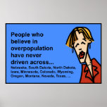 overpopulation myth posters