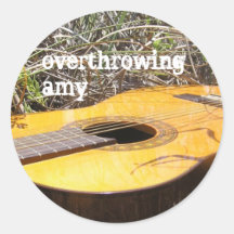 overthrowing amy sticker