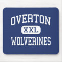 Overton - Wolverines - High - Memphis Tennessee mousepads