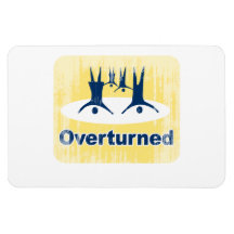 OVERTURNED PROP 8 SIGN Faded.png Vinyl Magnet