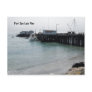 Overview of Harford Pier, Port San Luis, Avila Postcard
