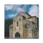 Oviedo, San Miguel de Lino, 9C, west facade, Spain magnets