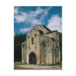 Oviedo, San Miguel de Lino, 9C, west facade, Spain postcards