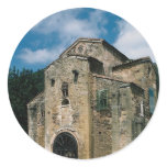 Oviedo, San Miguel de Lino, 9C, west facade, Spain stickers