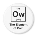 Ow, The Element of Pain Magnet