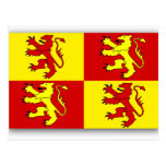 Owain Glyndwr, United Kingdom flag Post Cards