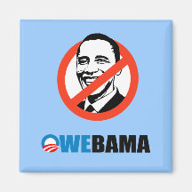 OWEBAMA FRIDGE MAGNET