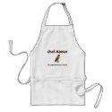 Owl Addict aprons