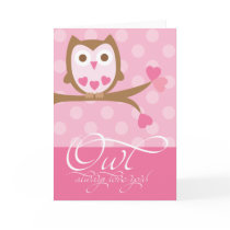 Owl always love you card