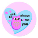 owl always love you stickers