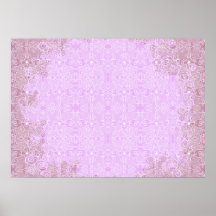 Owl and Firefly Lace Posters