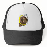 Owl and Moon Tattoo Design hats