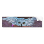 owl and wand bumper stickers