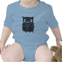Owl Baby Bodysuit