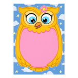 Owl Baby Shower Invitations