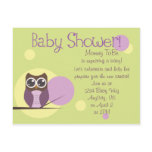 Owl Baby Shower postcards