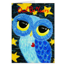 Owl Be Yours Valentine's Day Card