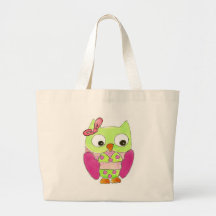 Owl Bikini Tote Bags
