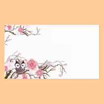 Owl Business Card business cards