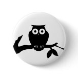 owl buttons
