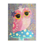 Owl Fairy Princess Postcard