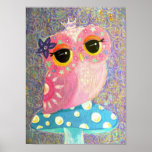 Owl Fairy Princess Posters