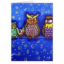 Owl Get Together Fun Folk Art