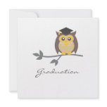 Owl Graduation Invitation Announcement