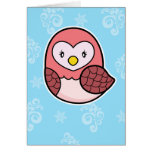 Owl greeting card