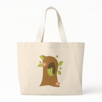Owl in a Tree Bag