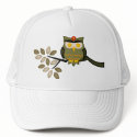 Owl in a tree Hat