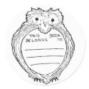 Owl Libris stickers