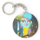 Owl like raining Keychain by Rupydetequila Owl like raining Keychain