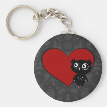 Owl Love III Key Chain