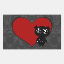Owl Love III Stickers