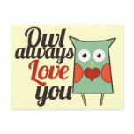 Owl Love postcards