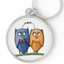 Owl Love Premium Keychain