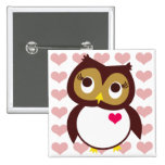 Owl Love You Button