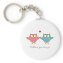 owl love you keychains