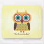 owl mouse pad