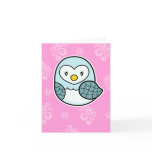 Owl note card