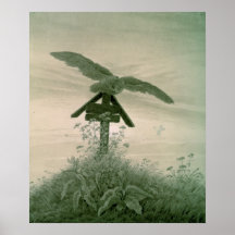 Owl on a Grave, 1836-7 Print