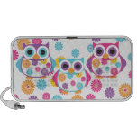 Owl on the Bright Side Travelling Speakers