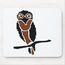 owl owlet eule mouse pad